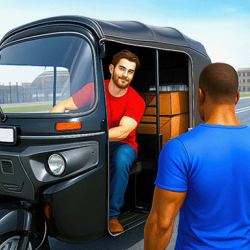City Tuk Tuk Rickshaw Game